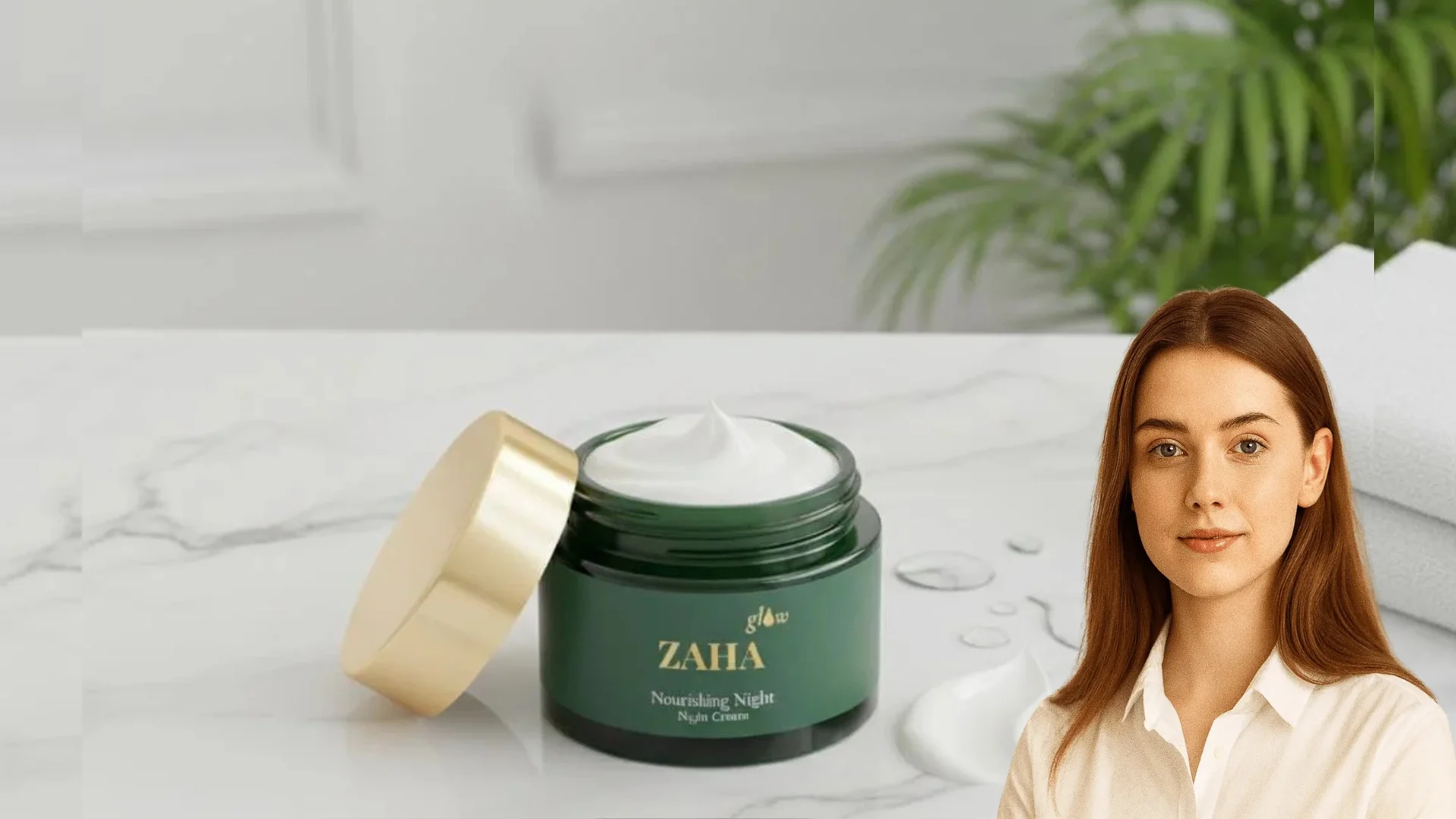 A woman with radiant, healthy skin illustrating the concept of skin barrier repair and glow restoration.