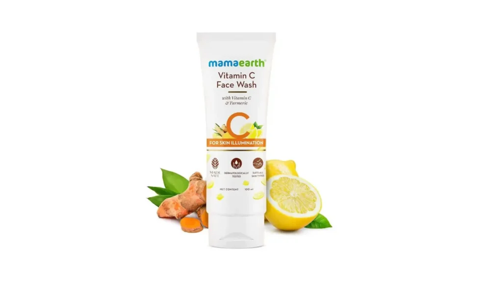 Mamaearth Beetroot Gentle Face Wash with Hyaluronic Acid and Vitamin C — hydrating cleanser for glowing skin